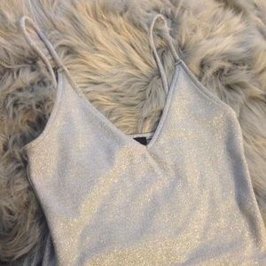 Sparkle Crop Top {Forever 21}